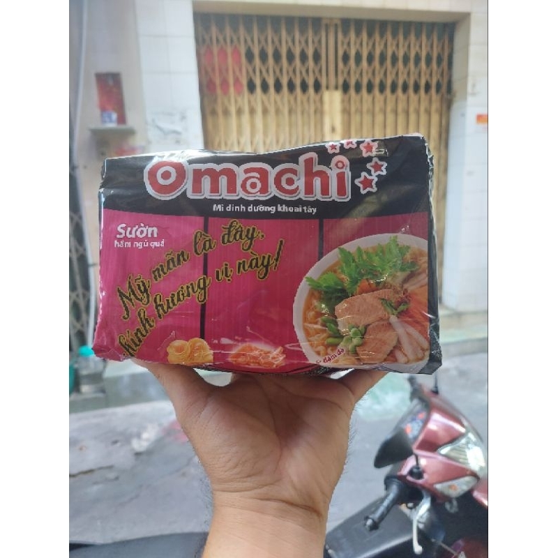 Mì omachi sườn hầm ngủ quả 30 gói