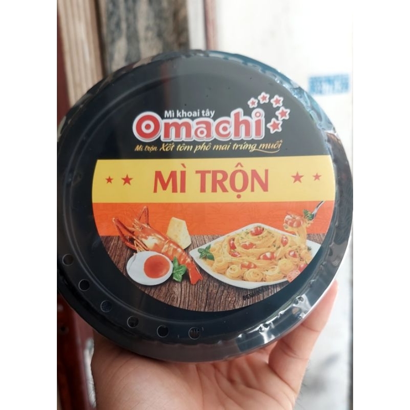 Mì omachi trộn xốt tôm phô mai trứng muối 12 tô