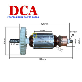 Rotor máy cưa makita 5806b - 5704r hoặc máy dca amy02-185 | ruột máy cưa gỗ makita 5806 quấn 100% dây đồng