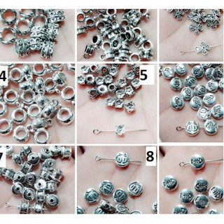 Charm bạc cổ chất liệu hợp kim : 50g = 38k / gói [ charm phụ kiện giá sỉ ]
