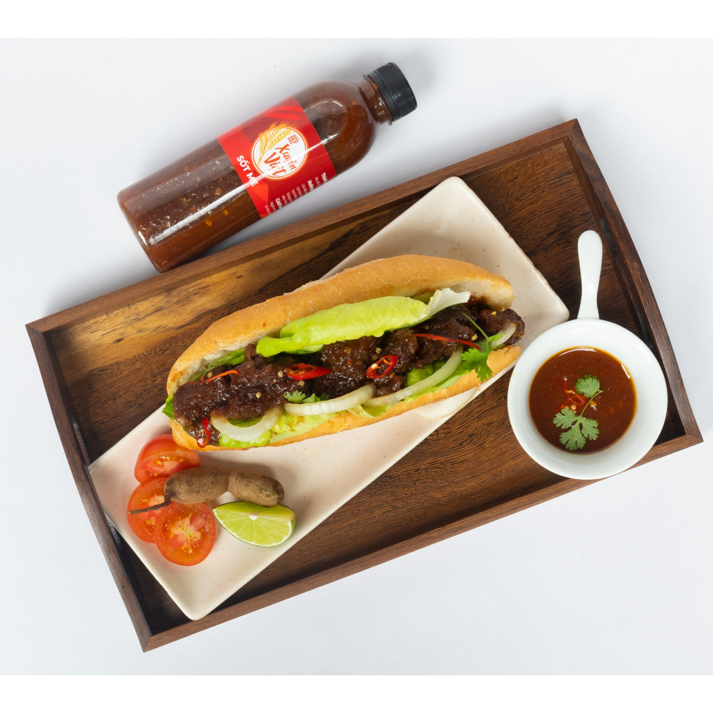 Combo Bữa Ăn Tiện Lợi - Sốt Ướp Thịt Nướng 400g, Sốt Mắm Ớt 400g, Sốt Me 400g Bếp Xuyên Việt