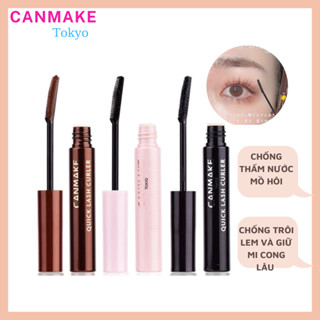  Chuốt mi Canmake Quick Lash Curler Nhật Bản Mascara cong mi dài tơi mi chống thấm nước không nhoè lâu trôi - 