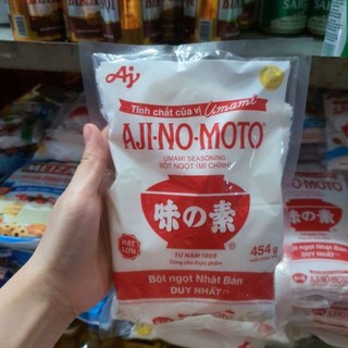 Bột ngọt aji-no-moto hạt lớn gói 454g