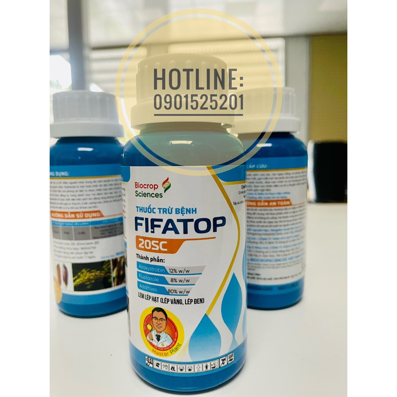 FIFATOP 20 SC phòng trừ lem lép hạt, lép vàng, lép đen do nấm