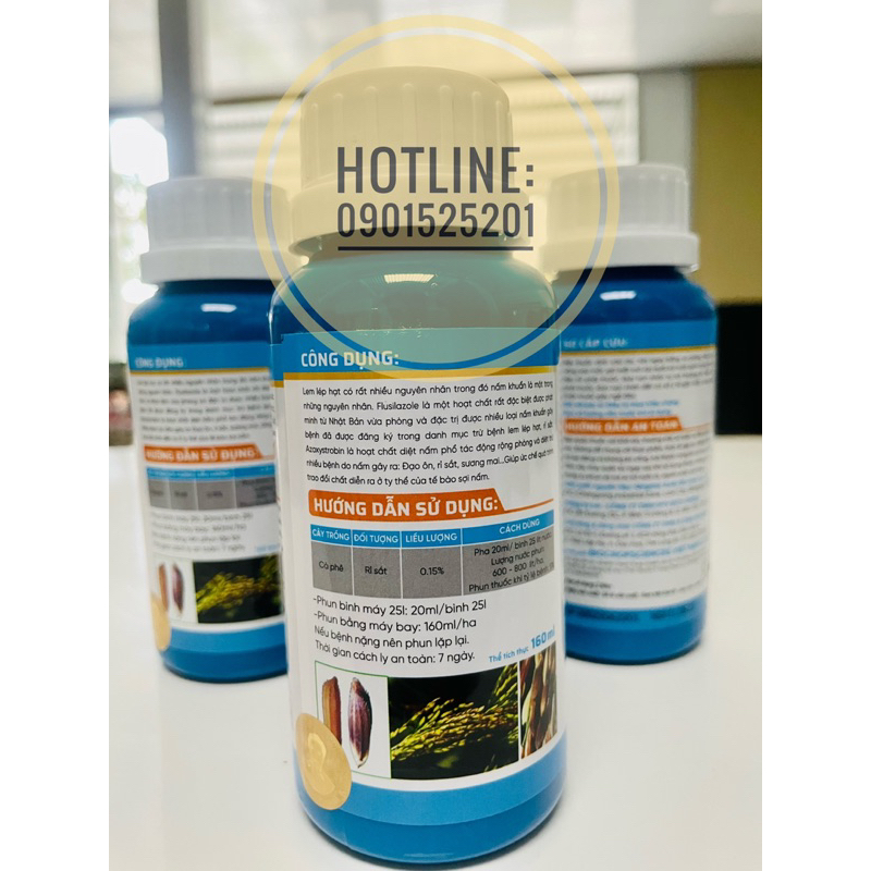 FIFATOP 20 SC phòng trừ lem lép hạt, lép vàng, lép đen do nấm