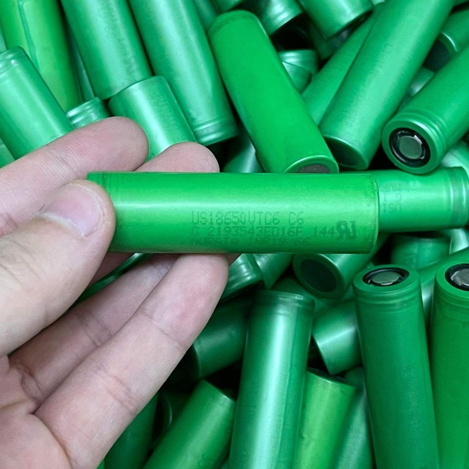 Pin 18650 VTC6 dung lượng 3200mAh - 3.7V xả 25A