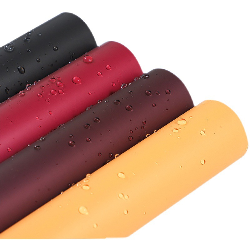 Giấy gói hoa trơn mờ  một màu không thấm nước, giấy gói quà vintage, phụ kiện hoa khô