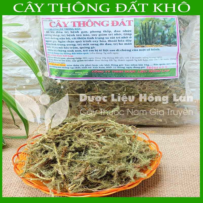 CÂY THÔNG ĐẤT khô sạch đóng gói 1kg - congtyduoclieuhonglan