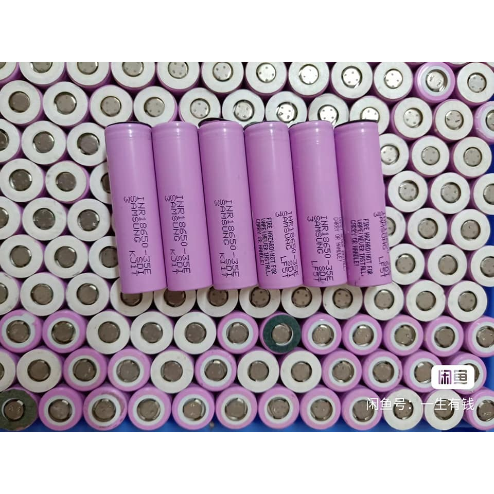 Pin 18650 Samsung 35E dung lượng 3100mAh - 3.7V xả 20A  / Tháo khối