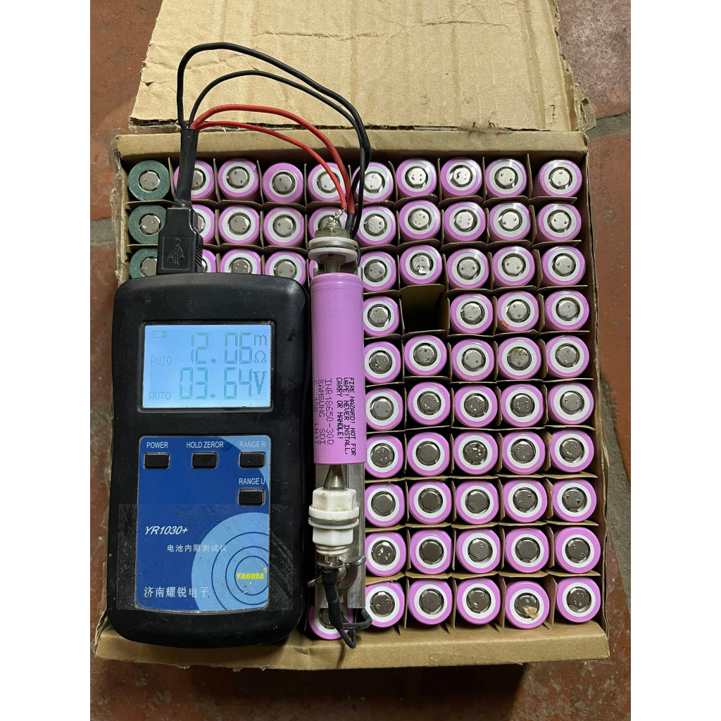 Pin 18650 Samsung 35E dung lượng 3100mAh - 3.7V xả 20A  / Tháo khối