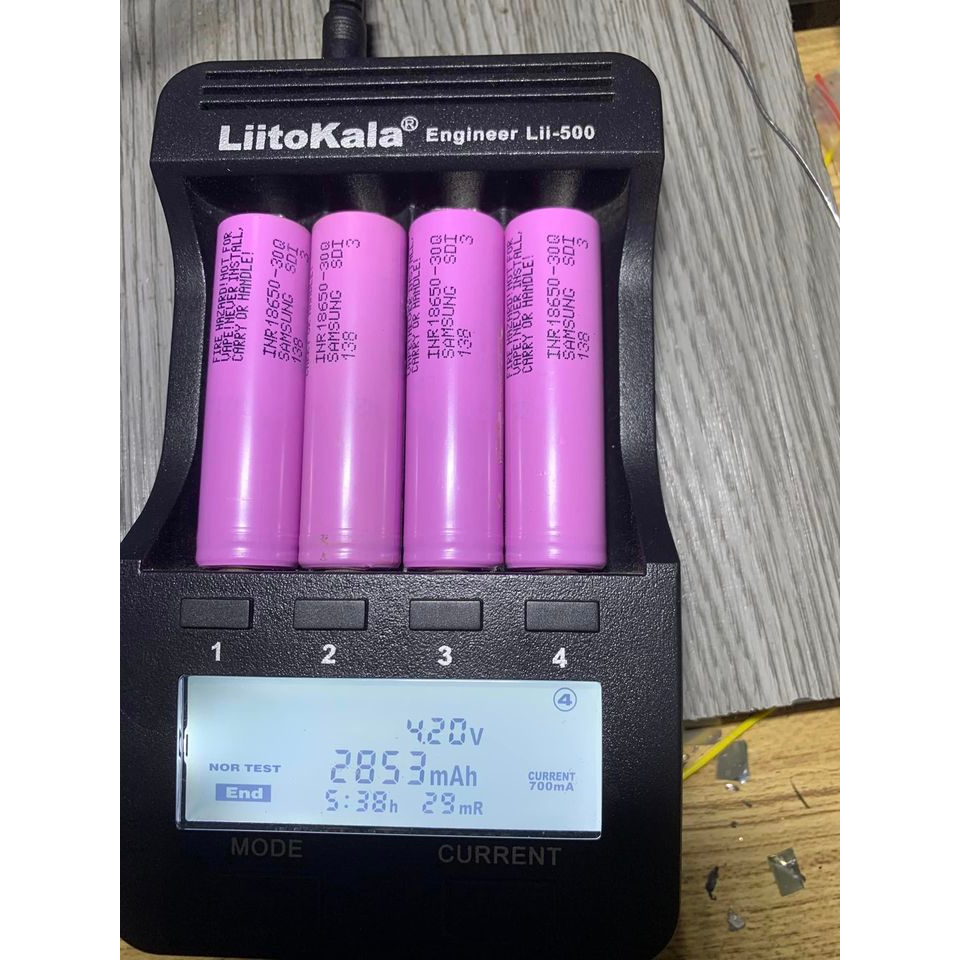 Pin 18650 Samsung 33Q dung lượng 3200mAh - 3.7V xả 20A .