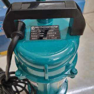 [SIÊU BỀN] Máy bơm nước chìm | Bơm tõm 370W 25 lít/ phút ( Cam kết lõi đồng 100%)
