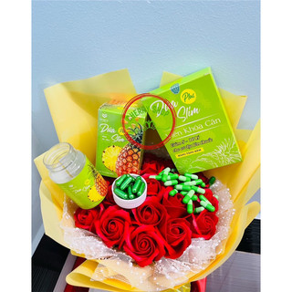 Dứa Slim Plus hộp 30 viên tặng 30 viên khoá cân