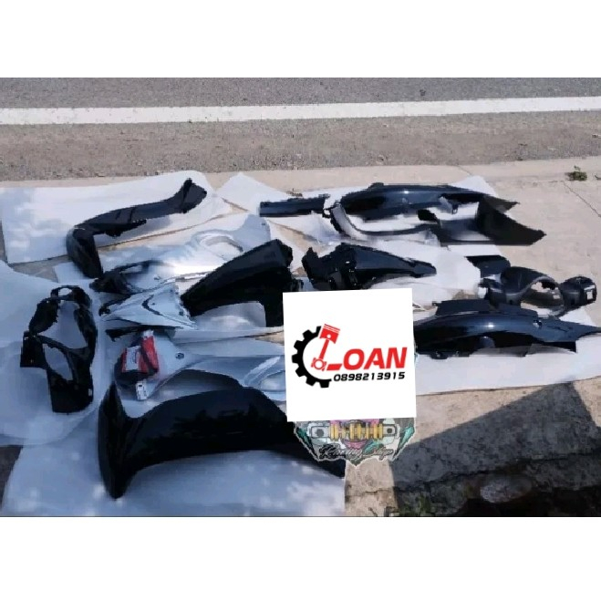 Dàn áo elegant Đen Bạc Full dàn áo 13 món