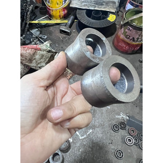 Con lăn gang ( sử dụng cho máy duỗi sắt, lulo bằng gang) -1bộ 8cục