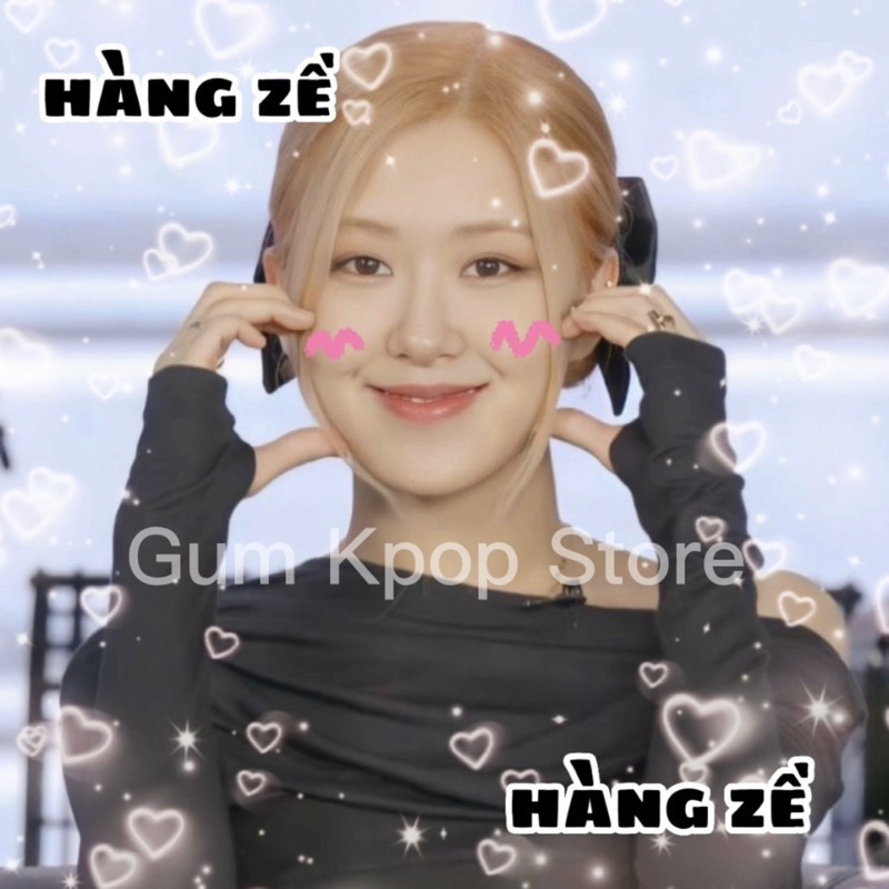 STICKER NIÊM PHONG BLACKPINK - GUM KPOP STORE