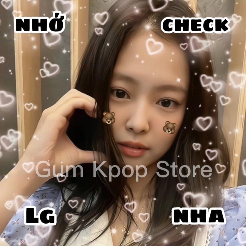 STICKER NIÊM PHONG BLACKPINK - GUM KPOP STORE