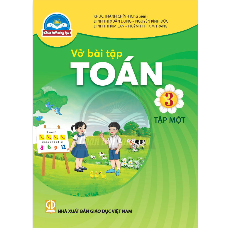 Vở Bài Tập Toán Lớp 3 Tập 1- Bộ Chân Trời Sáng Tạo