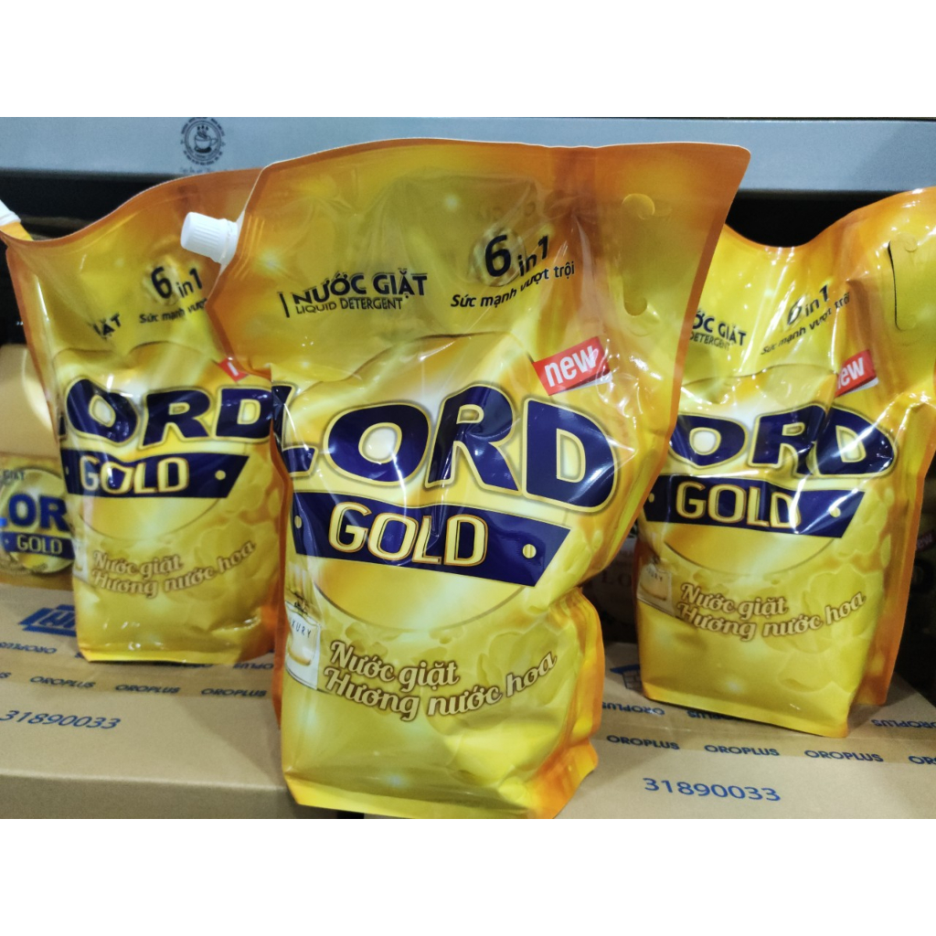 Nước giặt Lord Gold hương nước hoa 3.5kg