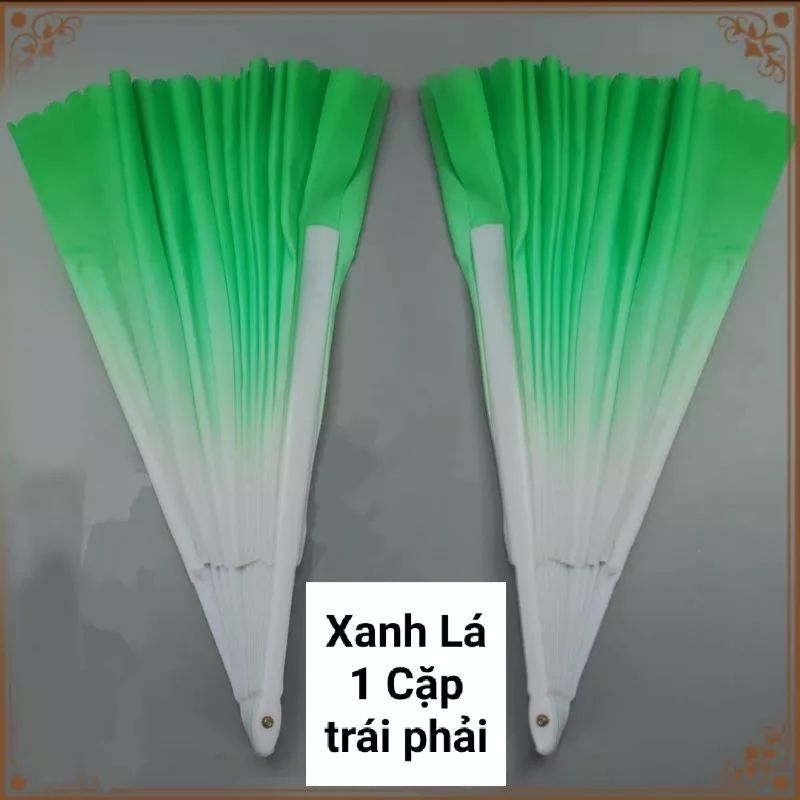 Quạt múa dưỡng sinh nan nhựa