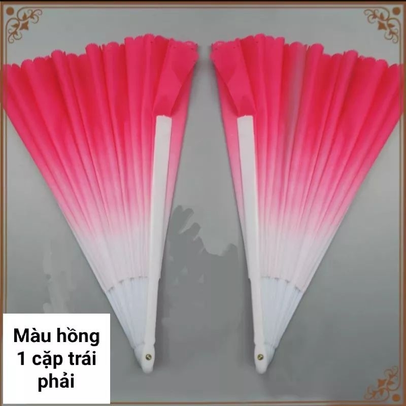 Quạt múa dưỡng sinh nan nhựa