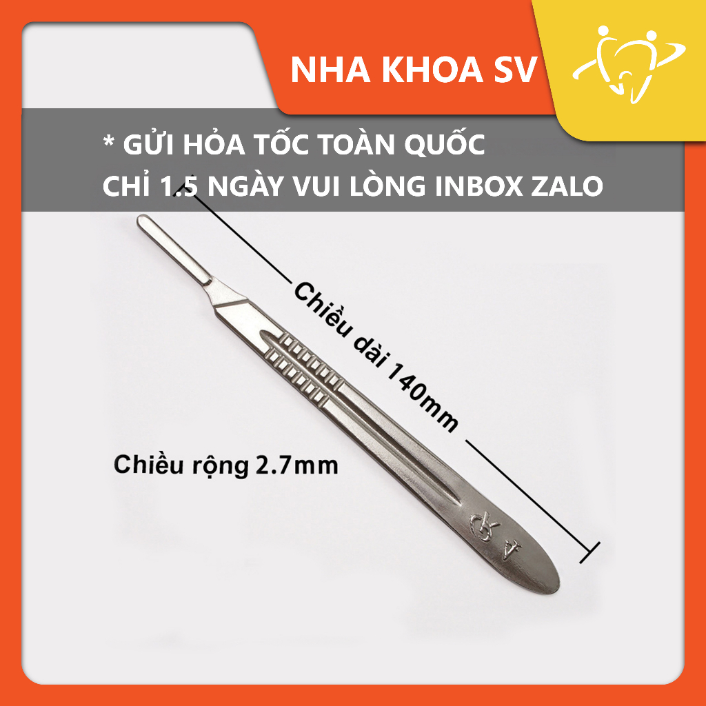 CÁN DAO MỔ PHẪU THUẬT SỐ 4 | CÁN DAO PHẪU THUẬT
