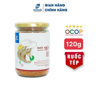 Ruốc Tép Ăn Dặm Cho Bé BAVABI Hũ 120g Thơm Ngon Giàu Dinh Dưỡng| Đặc Sản Vân Đồn Quảng Ninh