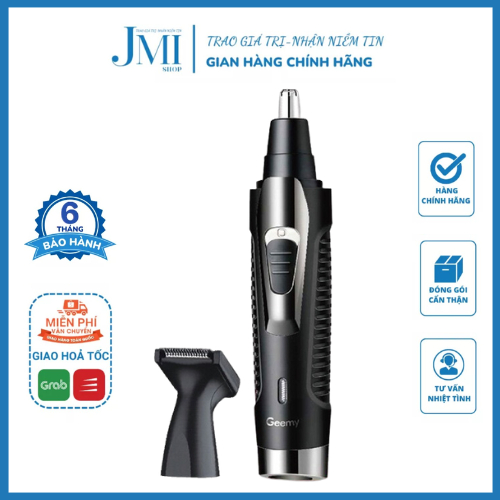 Máy cắt lông mũi,tỉa lông mày sạc điện chính hãng geemy,JMI Shop - jmi group