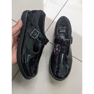 GIÀY Clarks búp bê màu đen