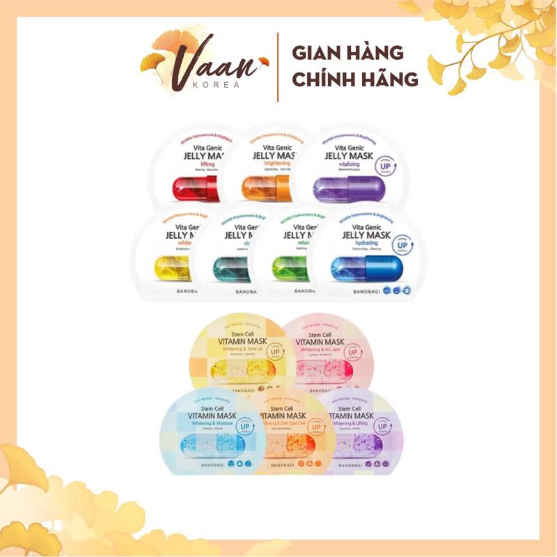 [Fullbox] Mặt nạ Banobagi Vita Genic Jelly Mask