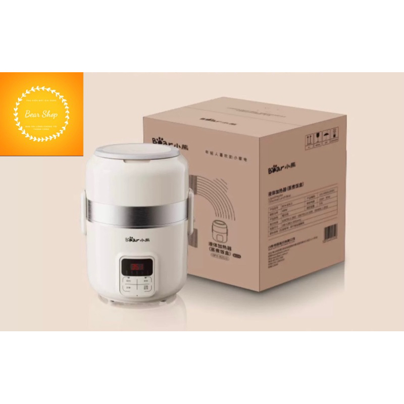 Hộp cơm điện Bear,hâm nóng thức ăn,điều chỉnh thông minh,dễ dàng mang đi