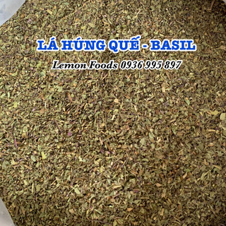 Lá thơm basil - lá húng quế ai cập dùng nấu các món sốt, pizza, gà kfc, nấu súp, steak
