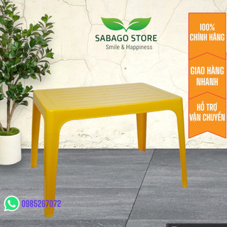 Bàn nhựa chữ nhật nhựa Việt Nhật size đại bền đẹp thông dụng