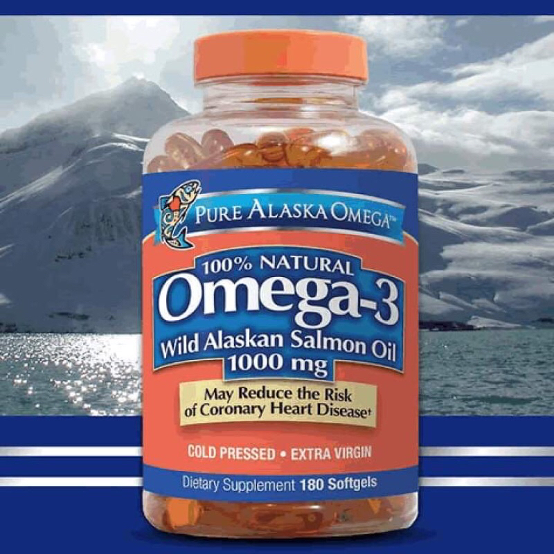 Dầu cá omega 3 Pure Alaska Nhật Bản Siêu Sale Kỉ Lục Kèm bill tươi Japan 2023