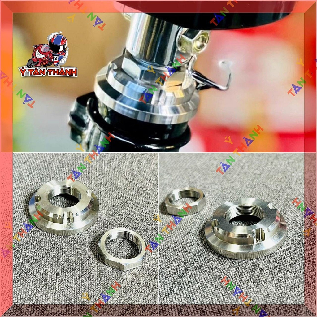 Ốc tán chén cổ inox xe dream 100 MS06