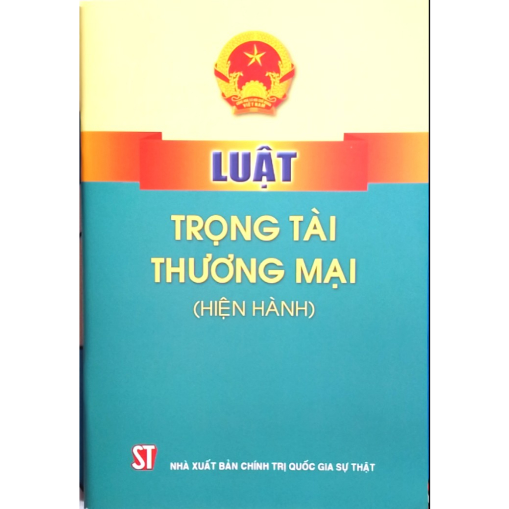 Sách - Luật Trọng Tài Thương Mại (Hiện Hành) | BigBuy360 - bigbuy360.vn