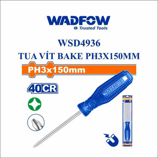 Tua vít bake ph3x150mm wadfow wsd4936 hàng chính hãng