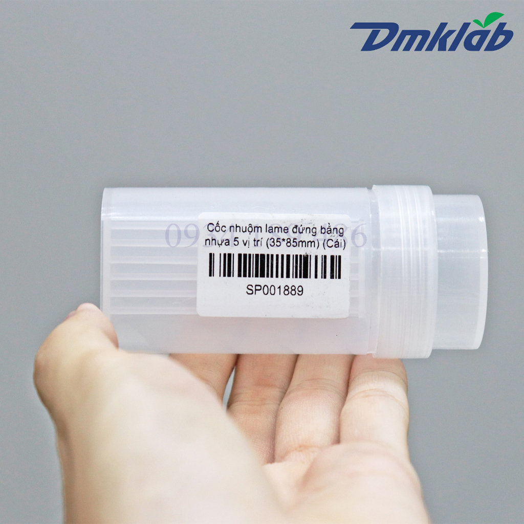 Cốc nhuộm lame đứng bằng nhựa 5 vị trí (35*85mm)