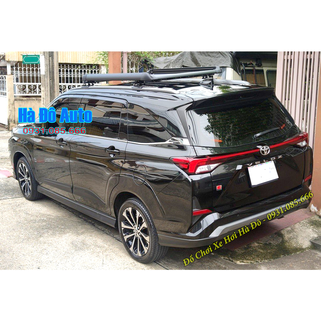 Bộ Giá Để Đồ Trên Nóc Xe Veloz Hợp Kim Nhôm - BaGa Trên Nóc Xe Toyota Veloz