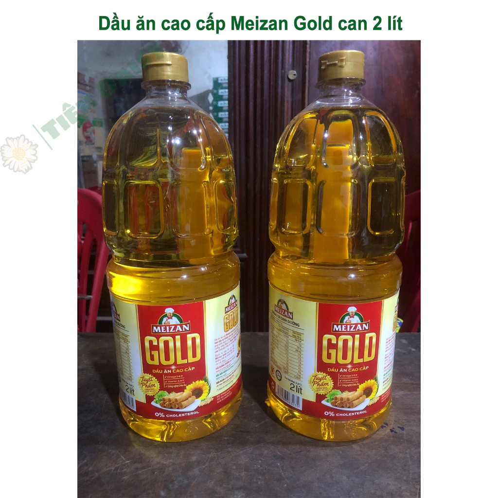 Dầu ăn cao cấp Meizan Gold can 2 lít
