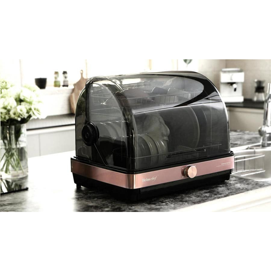 Máy Sấy Và Khử Trùng Chén Bát HEIMCHEF, Tủ Sấy Bát, Khử Khuẩn Tia UV, Size 45L / 60L / 70L, Nội Địa Hàn, BH 12 Tháng