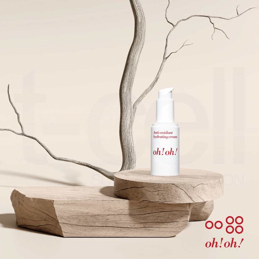 [Date 01/2024] Serum Dạng Kem Dưỡng Ẩm, Chống Oxy Hóa & Làm Sáng Da oh!oh! Anti oxidant hydrating cream (25g)