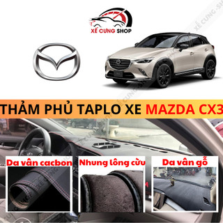 Thảm phủ taplo xe mazda 2021- 2023 cao cấp chống nắng