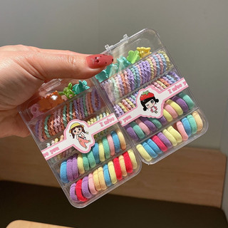 Set kẹp tóc / cột tóc gồm kẹp tóc và dây cột tóc siêu xinh cho nữ