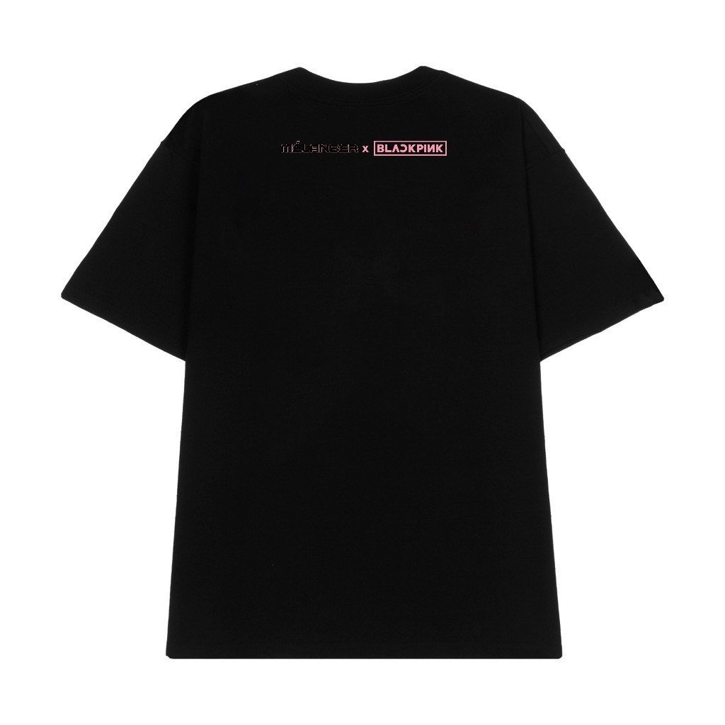 Áo thun tay lỡ Nam,Nữ Mélanger BlackPink/ Born Pink oversize cotton, cổ bo tròn 240gsm thoáng mát