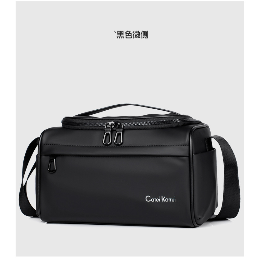 Túi đeo vai nam dáng hộp CK, Túi đeo thời trang nam nhiều ngăn, Túi xách nam cá tính chất liệu đẹp