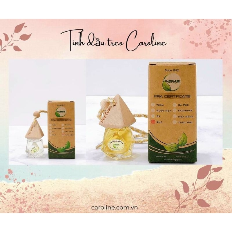 Tinh dầu Mỹ Lillie treo xe hơi, tủ quần áo, nhà vệ sinh