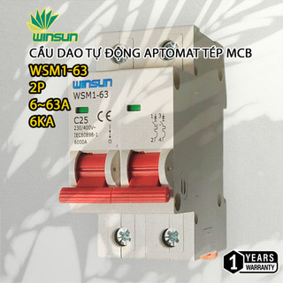 Cầu dao tự động aptomat tép MCB