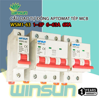 Cầu dao tự động aptomat tép MCB