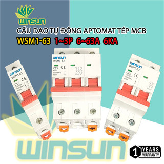 Cầu dao tự động aptomat tép MCB